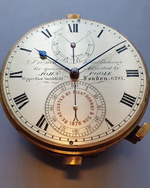 A FINE MARINE CHRONOMETER FRENCH OF THE ROYAL EXCHANGE - ADDITIONAL PHOTO 2