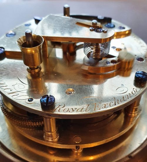 A FINE MARINE CHRONOMETER FRENCH OF THE ROYAL EXCHANGE - ADDITIONAL PHOTO 5