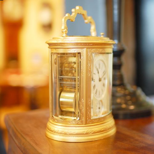 GRANDE AND PETITE SONNERIE OVAL CARRIAGE CLOCK - ADDITIONAL PHOTO 4