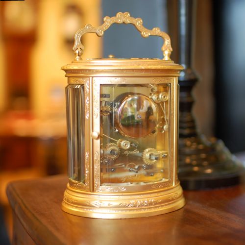 GRANDE AND PETITE SONNERIE OVAL CARRIAGE CLOCK - ADDITIONAL PHOTO 5