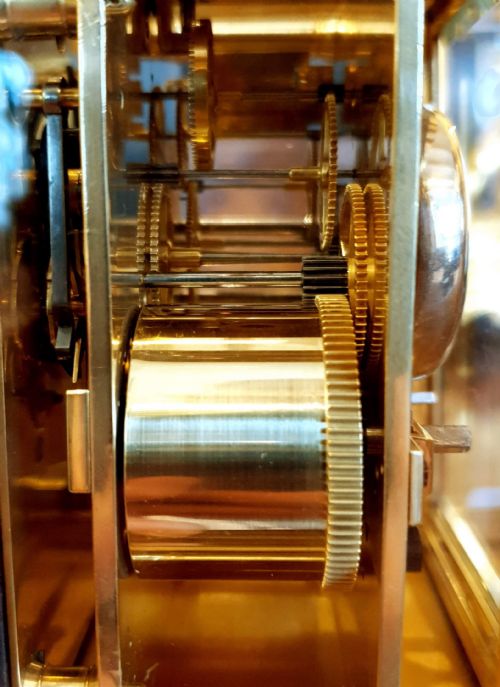 BROCK HENRI JACOT CARRIAGE CLOCK - ADDITIONAL PHOTO 7