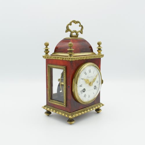 BEAUTIFUL 'PETITE' MANTEL CLOCK PLANCHON PALAIS ROYAL - ADDITIONAL PHOTO 4
