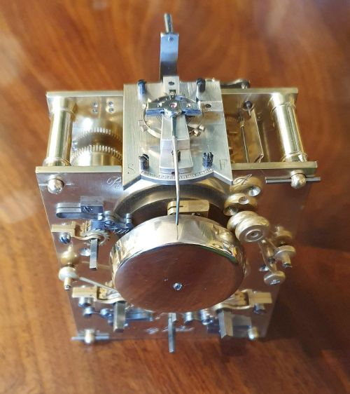GRANDE AND PETITE SONNERIE OVAL CARRIAGE CLOCK - ADDITIONAL PHOTO 1