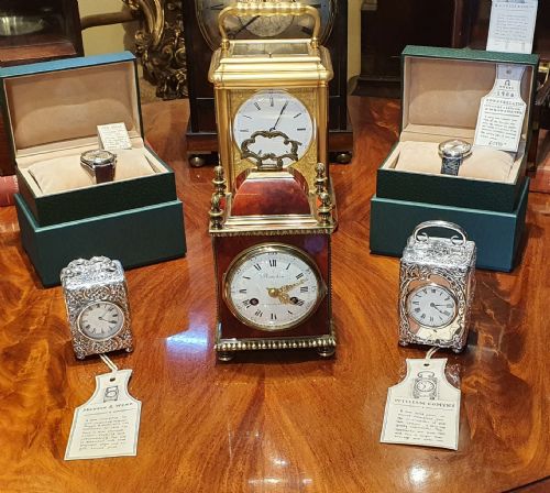 BEAUTIFUL 'PETITE' MANTEL CLOCK PLANCHON PALAIS ROYAL - ADDITIONAL PHOTO 1