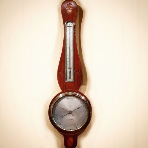 EARLY WHEEL BAROMETER BASSI - ADDITIONAL PHOTO 5
