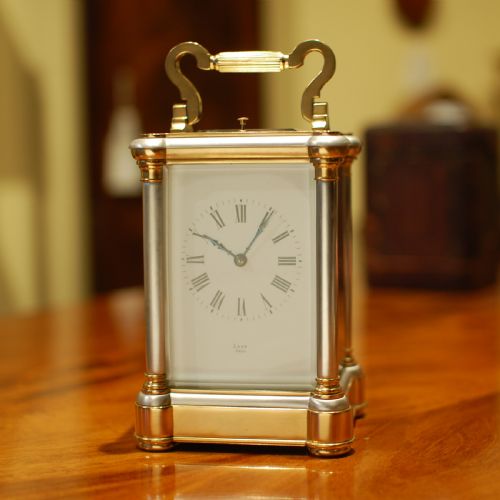 carriage clock by last of paris - CATEGORY: ANTIQUE CLOCKS - DATED 1890