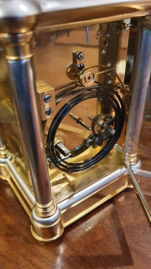 CARRIAGE CLOCK BY LAST OF PARIS - ADDITIONAL PHOTO 4