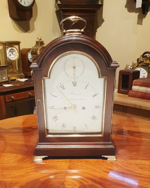 CLASSIC VERGE BRACKET CLOCK BY BARRAUD - ADDITIONAL PHOTO 2