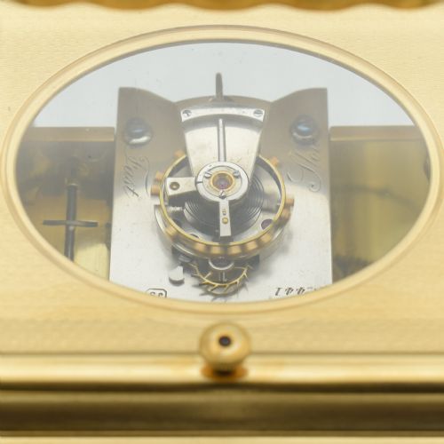JOSEPH SOLDANO CARRIAGE CLOCK NO 441 - ADDITIONAL PHOTO 5