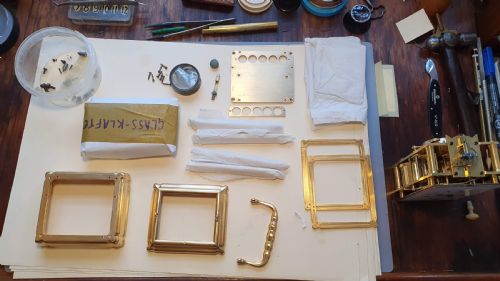 CARRIAGE CLOCK BY HENRI JACOT FOR KLAFTENBERGER LONDON - ADDITIONAL PHOTO 4