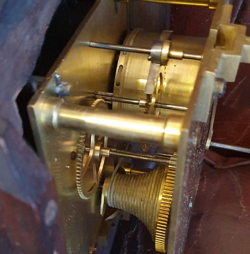 TRUE 8INCH DIAL RAILWAY CLOCKTIMEPIECE - ADDITIONAL PHOTO 3