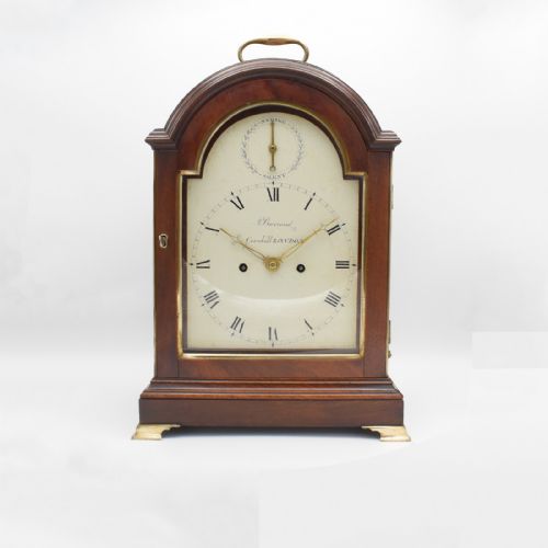 CLASSIC VERGE BRACKET CLOCK BY BARRAUD - ADDITIONAL PHOTO 1