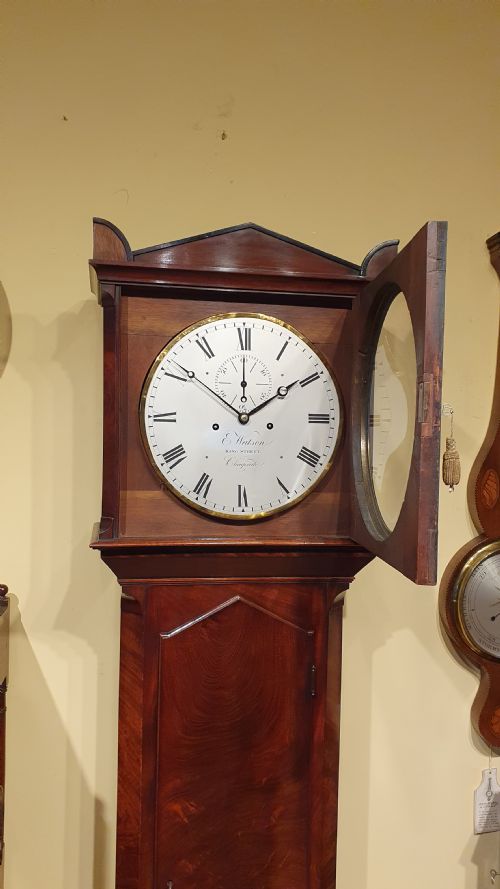 FABULOUS REGENCY LONGCASE EWATSON OF LONDON - ADDITIONAL PHOTO 5