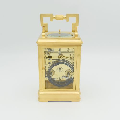 ALARM REPEAT CARRIAGE WITH NUMBERED LEATHER OUTER CASE - ADDITIONAL PHOTO 5