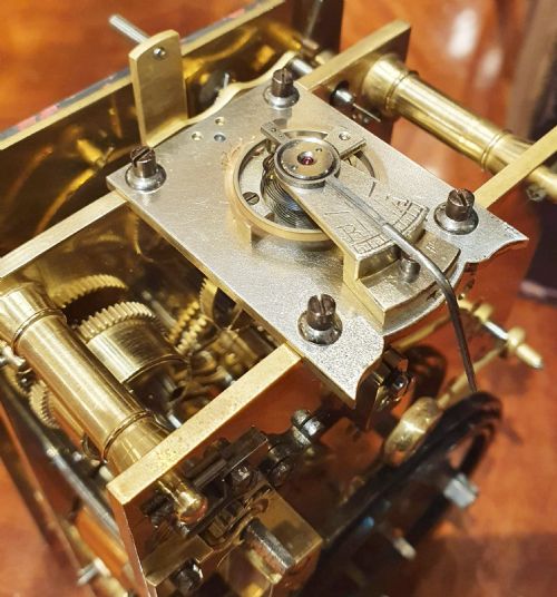 ALARM REPEAT CARRIAGE WITH NUMBERED LEATHER OUTER CASE - ADDITIONAL PHOTO 9