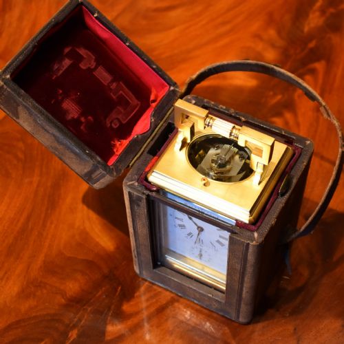 ALARM REPEAT CARRIAGE WITH NUMBERED LEATHER OUTER CASE - ADDITIONAL PHOTO 11