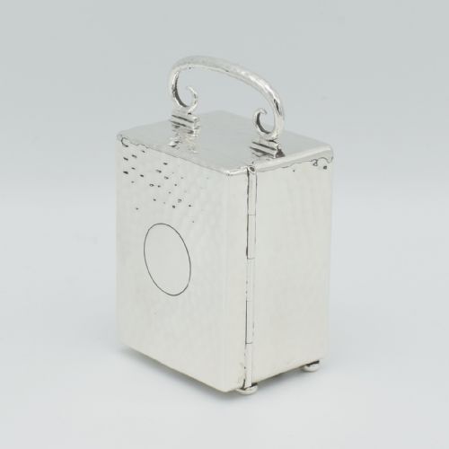 1905 SILVER TIMEPIECE CARRIAGE CLOCK - ADDITIONAL PHOTO 3