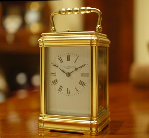 PARKINSON FRODSHAM CARRIAGE CLOCK - ADDITIONAL PHOTO 1
