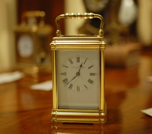 PARKINSON FRODSHAM CARRIAGE CLOCK - ADDITIONAL PHOTO 4