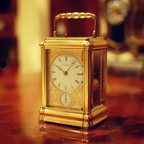 CARRIAGE CLOCK WITH SONNERIE - ADDITIONAL PHOTO 3