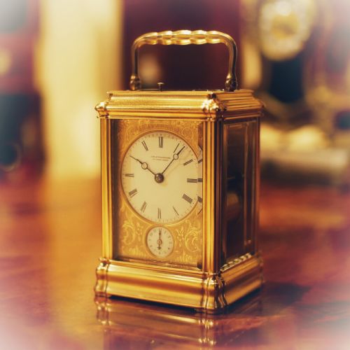CARRIAGE CLOCK WITH SONNERIE - ADDITIONAL PHOTO 9