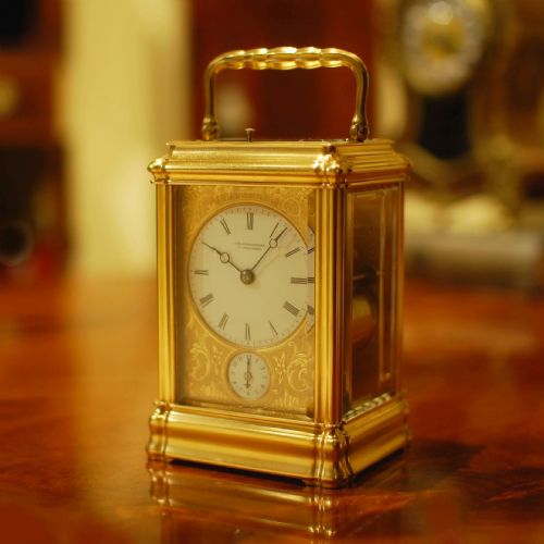 CARRIAGE CLOCK WITH SONNERIE - ADDITIONAL PHOTO 10