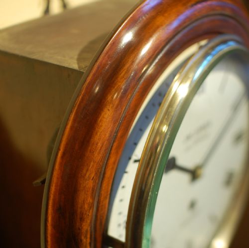 8INCH DIAL FUSEE WALL CLOCK - ADDITIONAL PHOTO 2