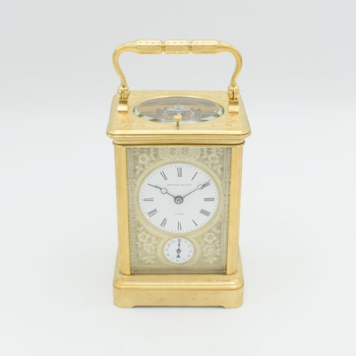 CARRIAGE CLOCK BOURDIN - ADDITIONAL PHOTO 4