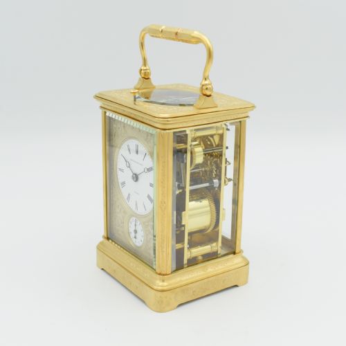 CARRIAGE CLOCK BOURDIN - ADDITIONAL PHOTO 5