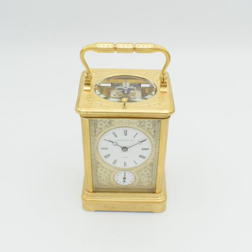 CARRIAGE CLOCK BOURDIN - ADDITIONAL PHOTO 8