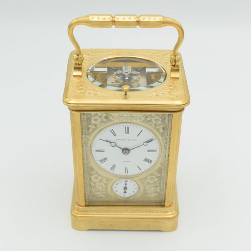 CARRIAGE CLOCK BOURDIN - ADDITIONAL PHOTO 9