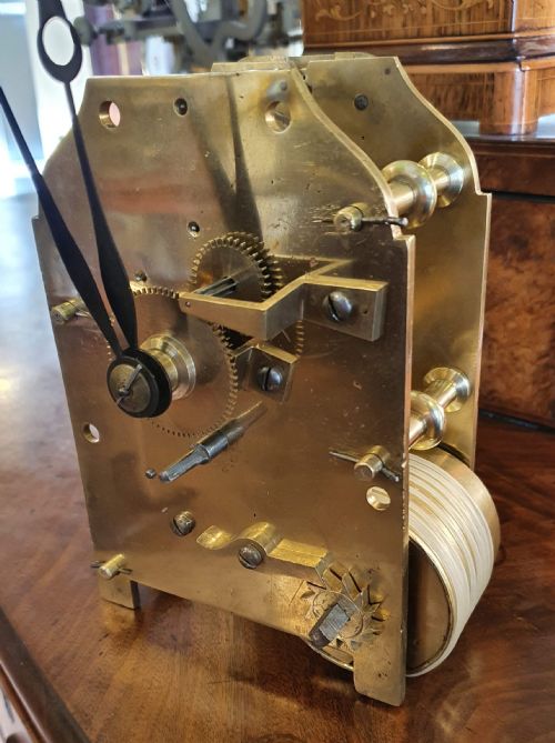 CONVEX WALL CLOCK BY HENRY HOWES SUDBURY - ADDITIONAL PHOTO 2