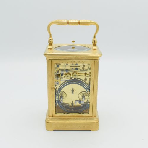CARRIAGE CLOCK BOURDIN - ADDITIONAL PHOTO 1