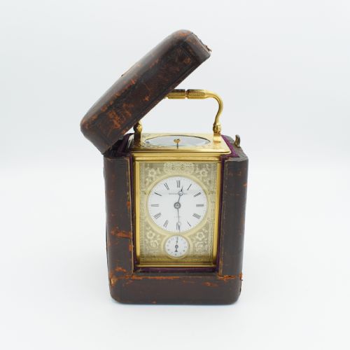 CARRIAGE CLOCK BOURDIN - ADDITIONAL PHOTO 2