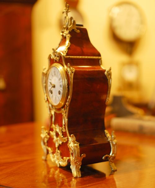 HARRODS LTD FRENCH 'LOUIS' MANTEL CLOCK - ADDITIONAL PHOTO 1