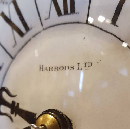 HARRODS LTD FRENCH 'LOUIS' MANTEL CLOCK - ADDITIONAL PHOTO 6