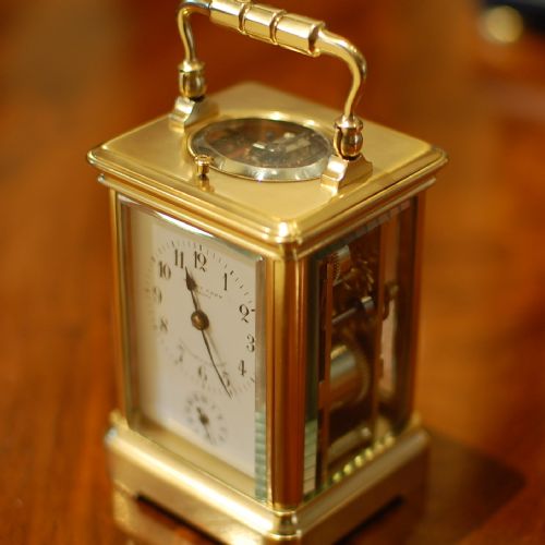 HENRY CAPT GENEVA CARRIAGE CLOCK MINIATURE - ADDITIONAL PHOTO 3