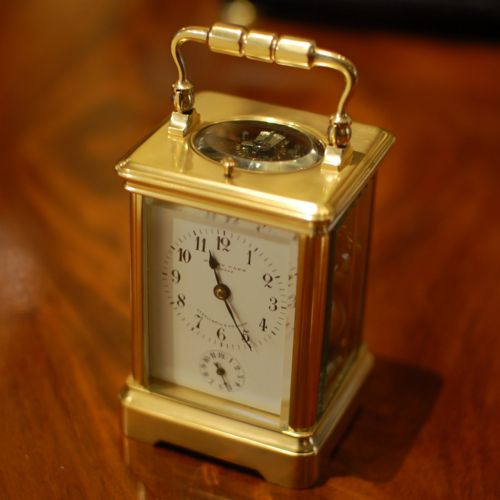 HENRY CAPT GENEVA CARRIAGE CLOCK MINIATURE - ADDITIONAL PHOTO 4