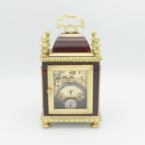 PLANCHON OF THE PALAIS ROYAL PARIS MANTELCARRIAGE CLOCK - ADDITIONAL PHOTO 2
