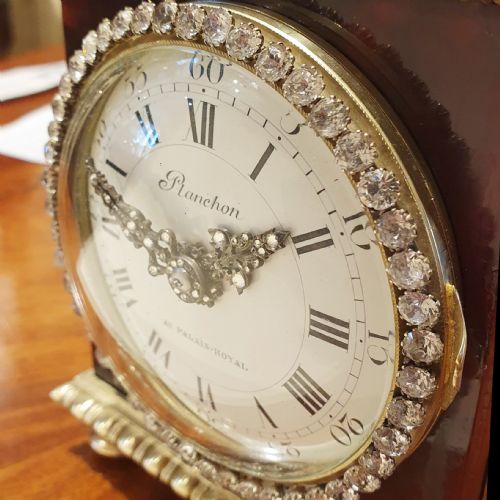 PLANCHON OF THE PALAIS ROYAL PARIS MANTELCARRIAGE CLOCK - ADDITIONAL PHOTO 1