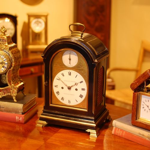 desbois wheeler london table clock - CATEGORY: ANTIQUE CLOCKS - DATED 1800