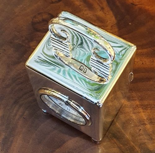 WILLIAM COMYNS SILVER TIMEPIECE - ADDITIONAL PHOTO 2