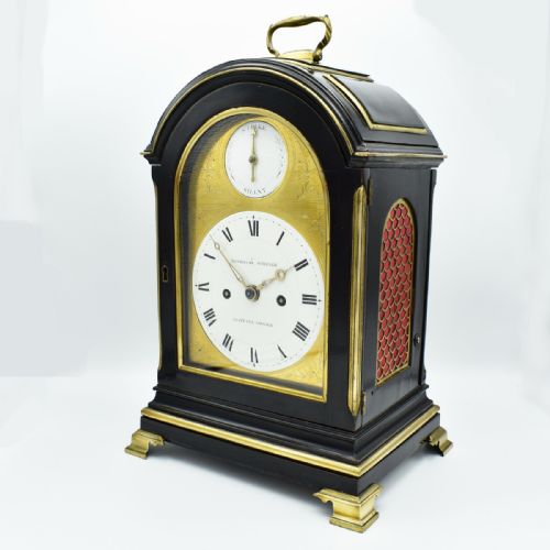 DESBOIS WHEELER LONDON TABLE CLOCK - ADDITIONAL PHOTO 3