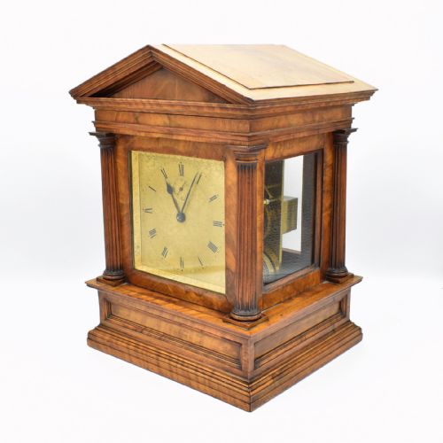 EXCEPTIONAL TABLE CLOCK BY CHARLES EDWARD VINER CIRCA 1835 - ADDITIONAL PHOTO 1