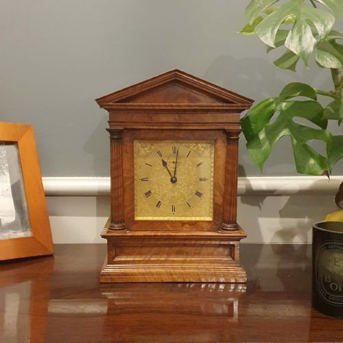 EXCEPTIONAL TABLE CLOCK BY CHARLES EDWARD VINER CIRCA 1835 - ADDITIONAL PHOTO 2