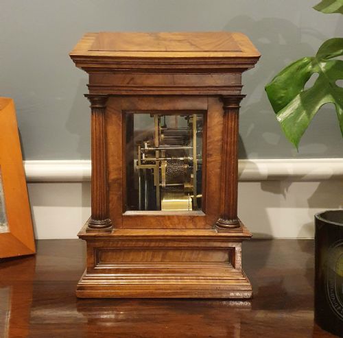 EXCEPTIONAL TABLE CLOCK BY CHARLES EDWARD VINER CIRCA 1835 - ADDITIONAL PHOTO 3