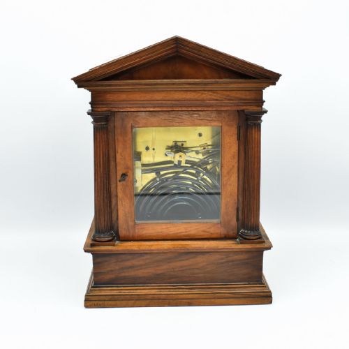 EXCEPTIONAL TABLE CLOCK BY CHARLES EDWARD VINER CIRCA 1835 - ADDITIONAL PHOTO 4