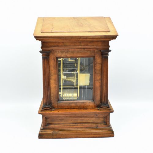 EXCEPTIONAL TABLE CLOCK BY CHARLES EDWARD VINER CIRCA 1835 - ADDITIONAL PHOTO 6