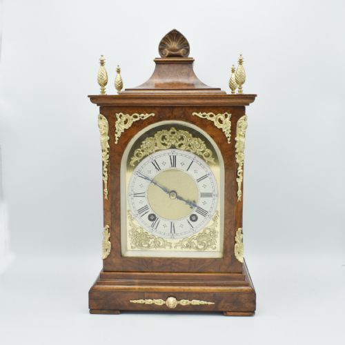 mantel clock by lenzkirch - CATEGORY: ANTIQUE CLOCKS - DATED 1890