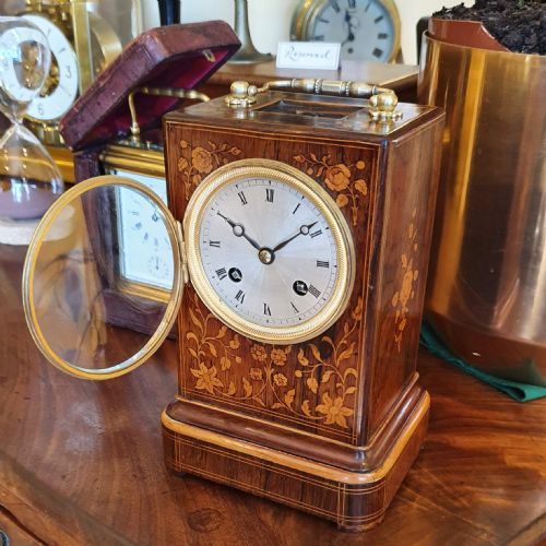 SLIM 'PENDULE PORTATIVE' MANTEL CLOCK - ADDITIONAL PHOTO 6